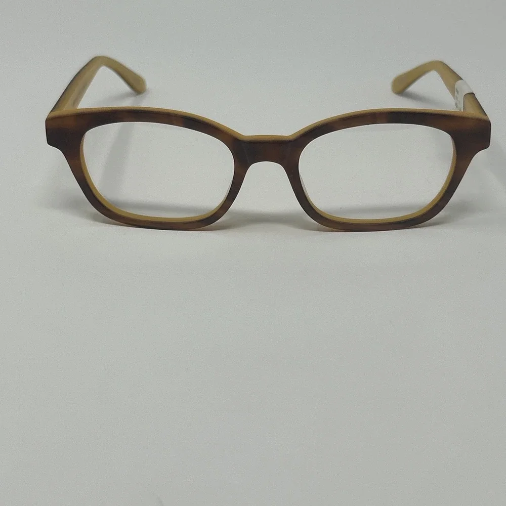 NWT Norman Childs NATHAN Eyeglasses 48-19-140 MTOY Unisex Kids Tortoise Frame
